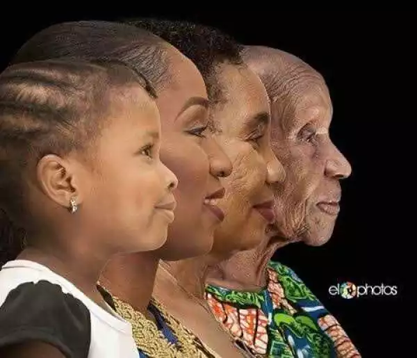 Check Out This Amazing Four Generations Nigerian Family Photo